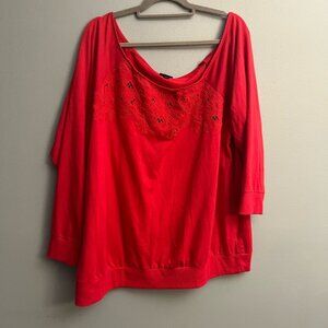 Off Shoulder Sweatshirt